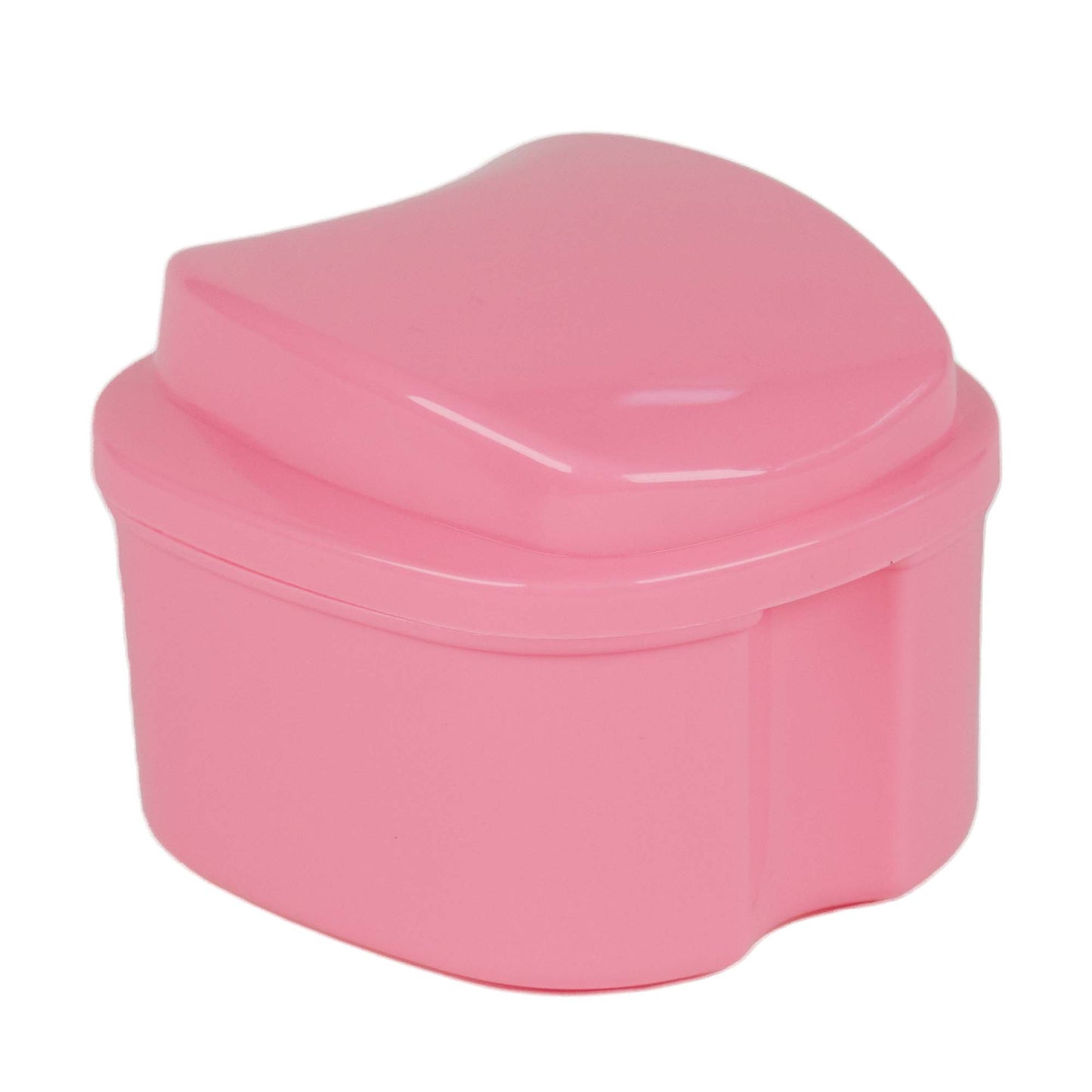 Denture Box with Strainer, Night Cleaner Denture Bath Box for Retainer, Mouthguard, False Teeth, and Denture Cleaning