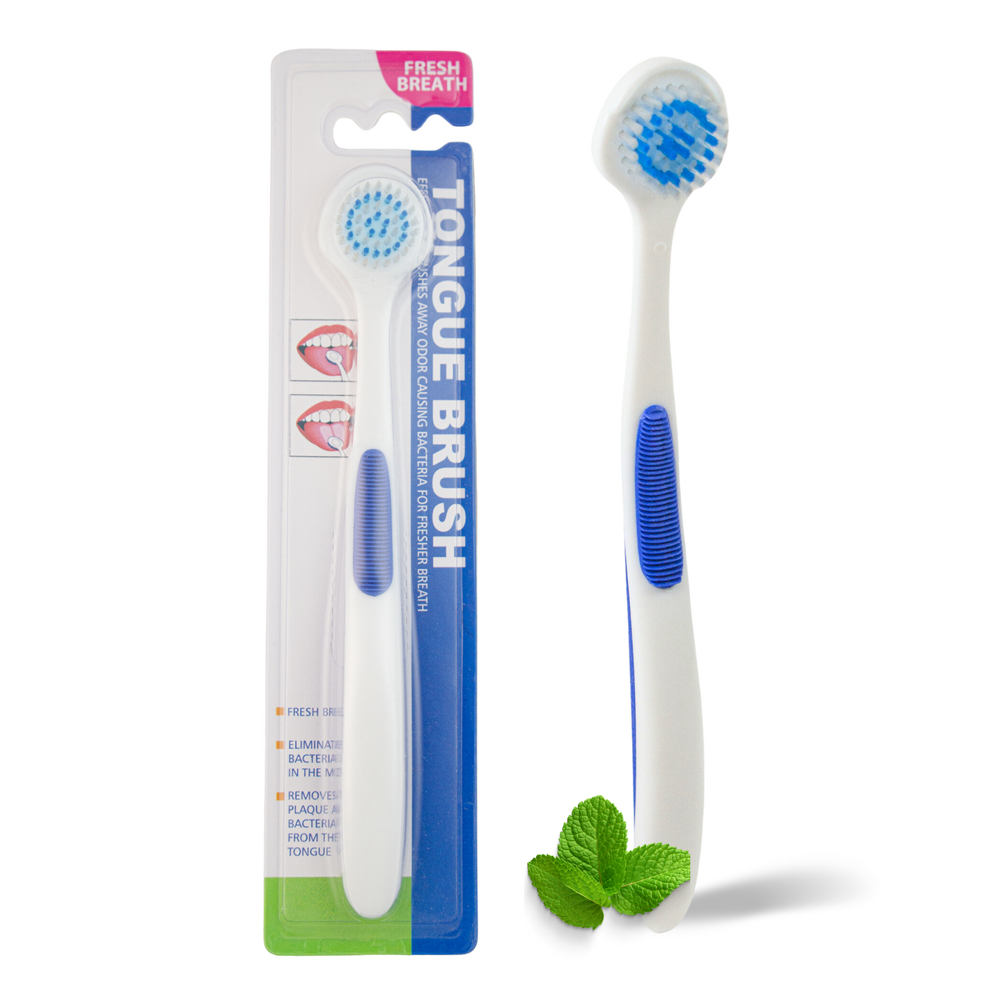 Tongue Brush for Fresh Breath Perfect Tongue Scraper for Adults and Kids, Enhance Your Oral Hygiene with Tongue Brushes, Scrapers for Bad Breath Treatment
