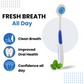 Tongue Brush for Fresh Breath Perfect Tongue Scraper for Adults and Kids, Enhance Your Oral Hygiene with Tongue Brushes, Scrapers for Bad Breath Treatment