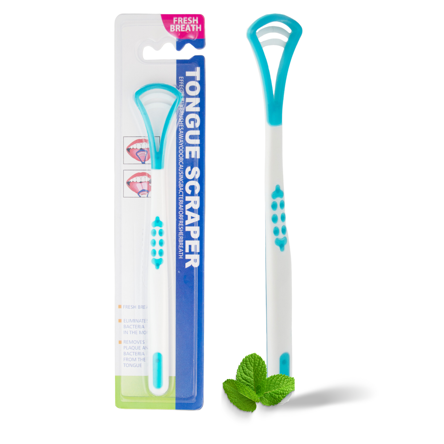 Tongue Scraper for Fresh Breath Perfect Tongue Scraper for Adults and Kids, Enhance Your Oral Hygiene with Tongue Brushes, Scrapers for Bad Breath Treatment