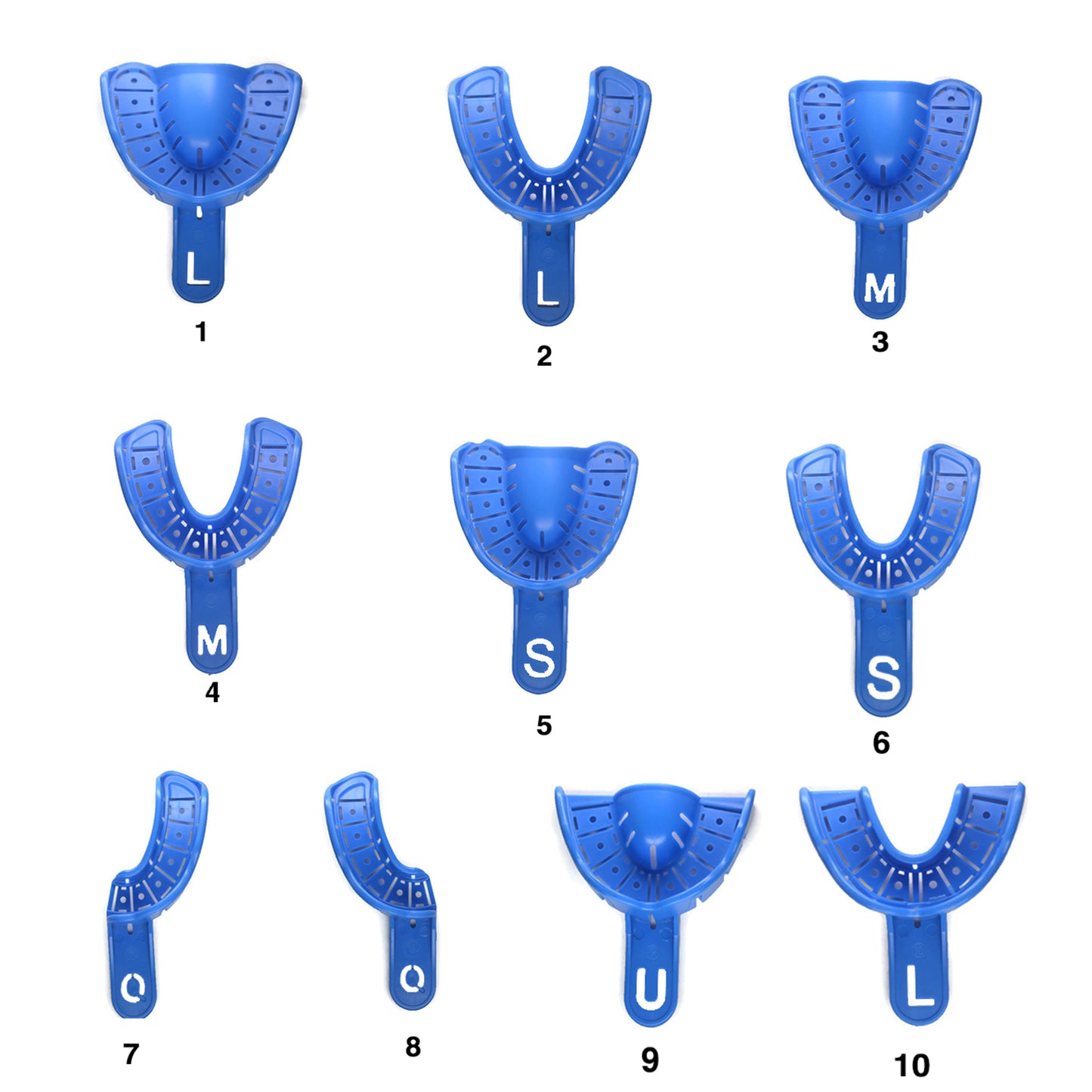 Genco Dental Perforated Dental Impression Trays