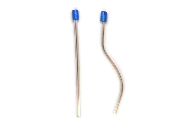 Dentispal 1000-Pack Disposable Saliva Ejectors – Blue Tips, Clear Tubing