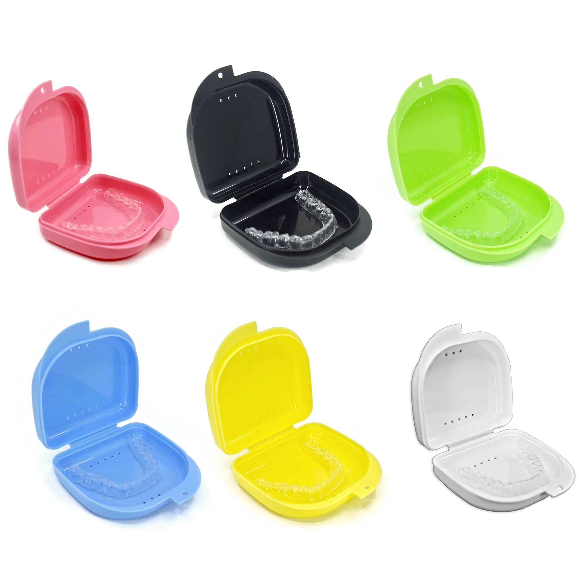 Retainer Case with Vent Holes - Orthodontic container for holding reta ...